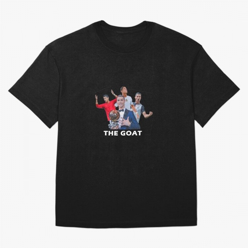 Cristiano Ronaldo Oversized T-Shirt Relive FIFA World Cup 2026 for Fans of Haaland and France, Bringing Retro Football Energy, Iconic Rivalries, Trophy Chase Drama and Stadium Atmosphere; Great for Supporters Who Love Legendary Players, National