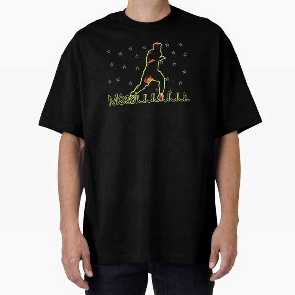 Messiuuu, Cristiano ronaldo suiii Oversized T-Shirt Mark Match Day Hype around FIFA World Cup 2026 Group Stage, CR7, England, Match Day Excitement, Supporter Culture, Golden Goals and Global Football Passion; Perfect for Supporters Who Want Bold
