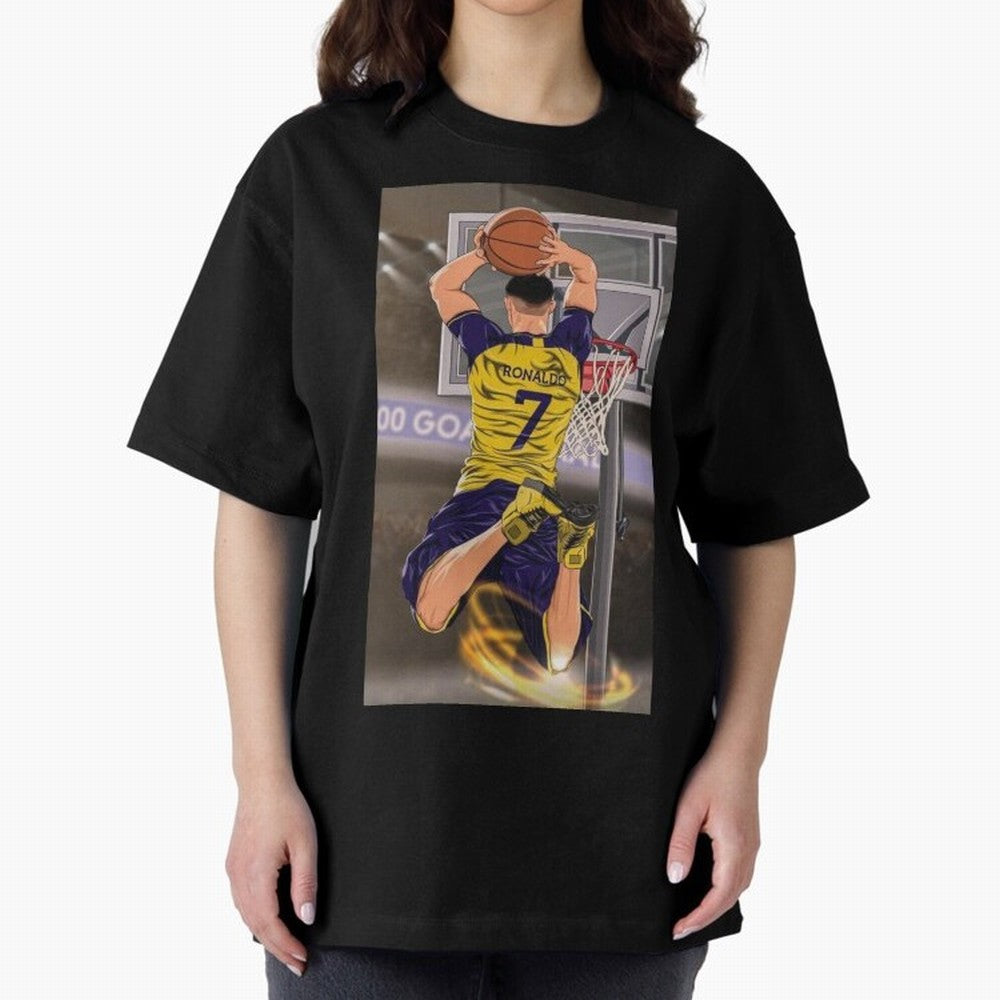 cr7 Oversized T-Shirt Bring Champion Energy into FIFA World Cup 2026 USA Canada Mexico Highlighting Messi, CR7 and Mbappe, Argentina and Brazil Energy, Fan Favorite Moments, National Team Passion, Big Match Drama and Soccer History; Great for Watch
