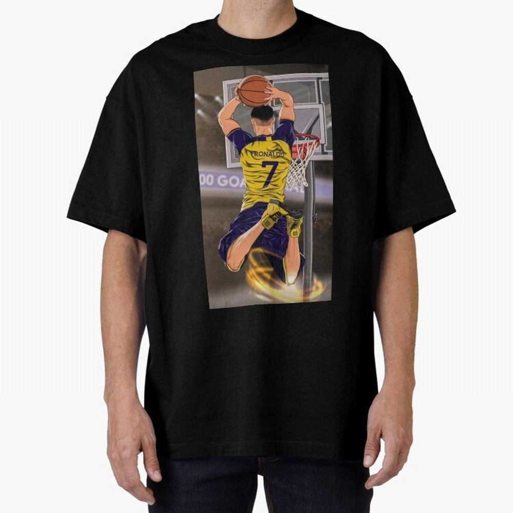 cr7 Oversized T-Shirt Bring Champion Energy into FIFA World Cup 2026 USA Canada Mexico Highlighting Messi, CR7 and Mbappe, Argentina and Brazil Energy, Fan Favorite Moments, National Team Passion, Big Match Drama and Soccer History; Great for Watch