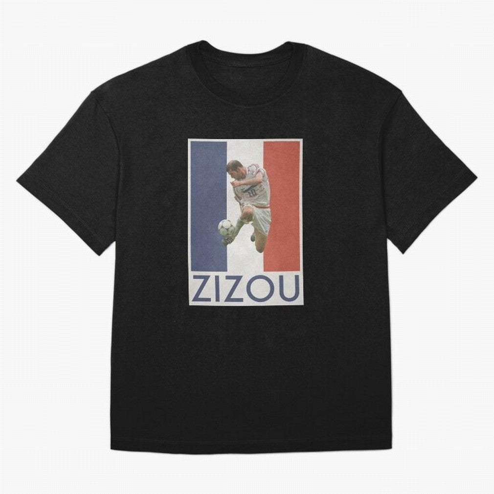Football - Zidane Oversized T-Shirt Celebrate Football Heritage in FIFA World Cup 2026 for Fans of Messi and Cristiano Ronaldo and Argentina, Bringing Football History, Final Match Energy, Crowd Noise and Once in a Lifetime Moments; Ideal for