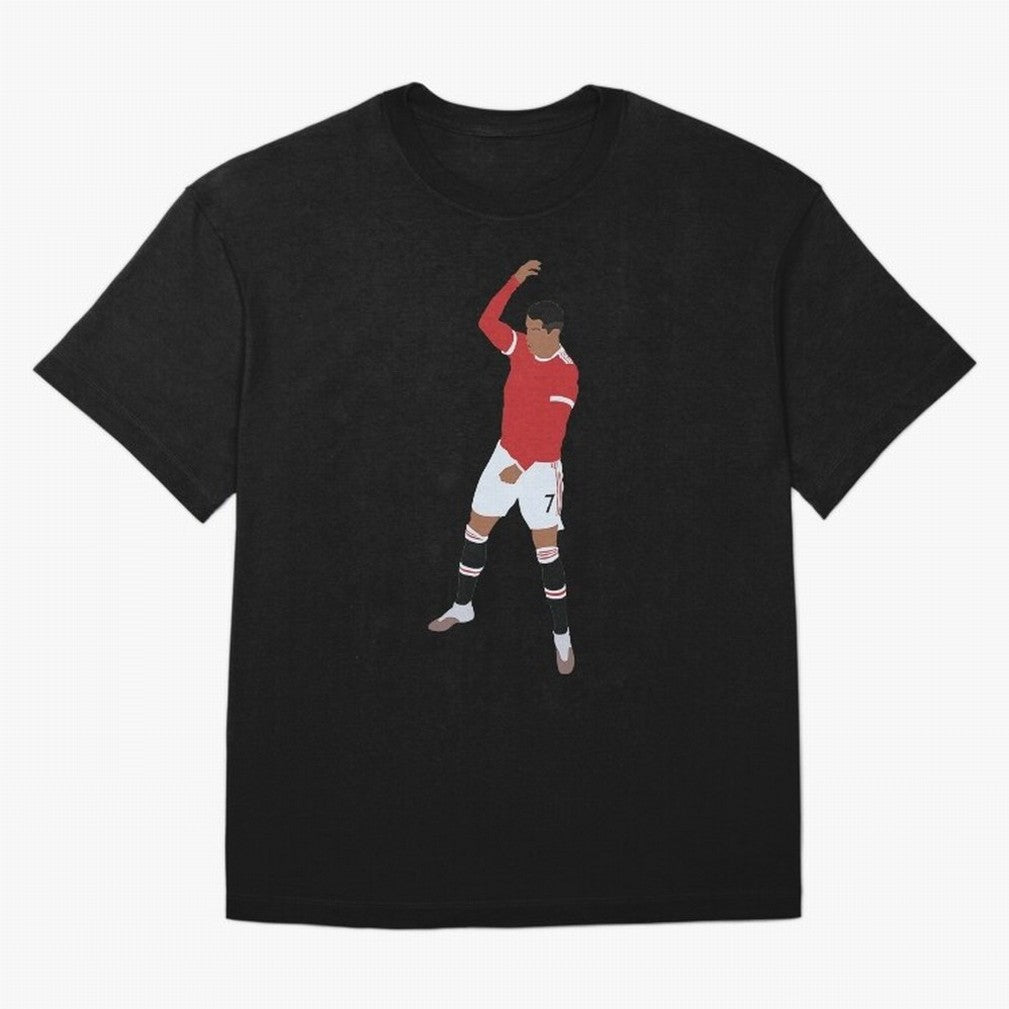 Cristiano Ronaldo 4 Oversized T-Shirt Bring Trophy Dreams to FIFA World Cup 2026 USA Canada Mexico for Fans of Mbappe and Germany, Bringing Champion Mindset, Group Stage Buzz, Knockout Tension and Passionate Fan Culture; Perfect for Fans,