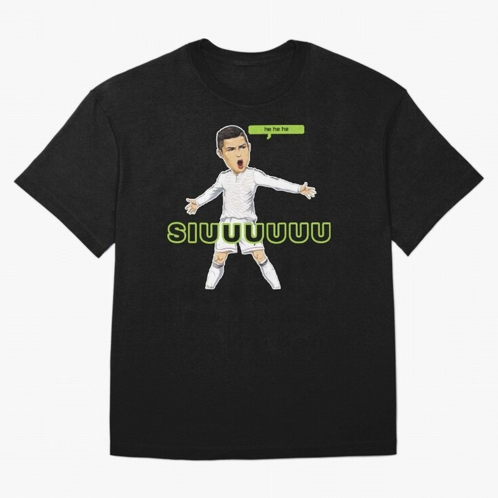 Hehehe SUIII Cristiano ronaldo Oversized T-Shirt Bring Champion Energy into FIFA World Cup 2026 for Fans of Neymar and Netherlands, Bringing Match Day Excitement, Supporter Culture, Golden Goals and Global Football Passion; Great for Supporters Who