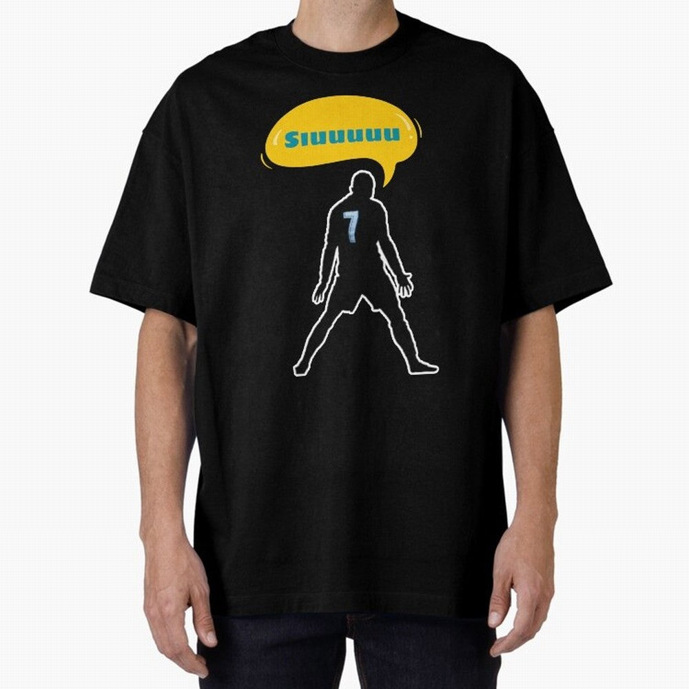 Siuuu Cristiano ronaldo goal Oversized T-Shirt Create the FIFA World Cup 2026 Group Stage Journey through Cristiano Ronaldo Highlights, Brazil Pride, Stadium Memories, Football Loyalty, International Chants and Championship Tradition; Perfect for