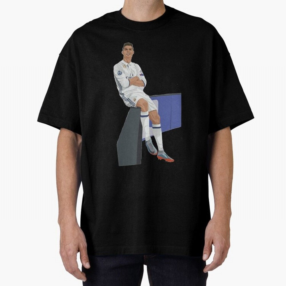 Cristiano Ronaldo Oversized T-Shirt Celebrate Global Passion for the FIFA World Cup 2026 USA Canada Mexico Journey through Neymar Highlights, Spain and Netherlands Pride, Football Festival Excitement, Trophy Ambitions, Country Rivalries and Star