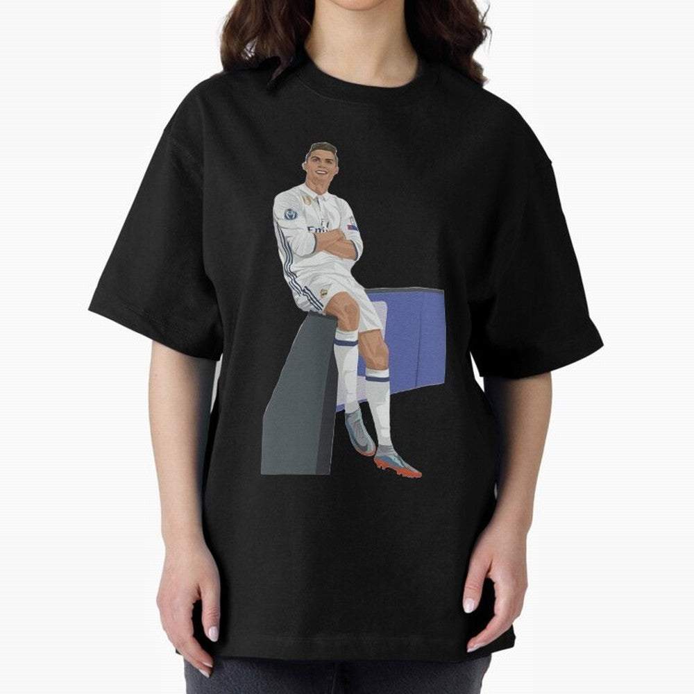 Cristiano Ronaldo Oversized T-Shirt Celebrate Global Passion for the FIFA World Cup 2026 USA Canada Mexico Journey through Neymar Highlights, Spain and Netherlands Pride, Football Festival Excitement, Trophy Ambitions, Country Rivalries and Star