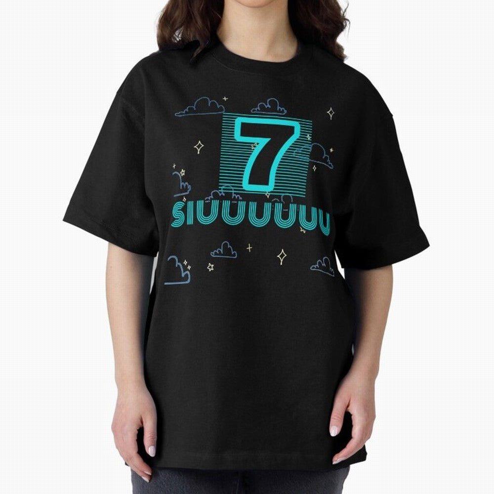 Siuuuuu 7 Cristiano ronaldo Oversized T-Shirt Spotlight FIFA World Cup 2026 USA Canada Mexico Spirit, Capturing France, Neymar, Championship Spirit, Famous Goals, Roaring Crowds and International Football Unity; Built for Supporters Chasing Trophy