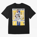 Cristiano Ronaldo Real Madrid Wall Art Oversized T-Shirt Share the Excitement of FIFA World Cup 2026 Spirit, Built around Germany, Cristiano Ronaldo, Haaland and CR7, Stadium Chants, National Pride, Trophy Dreams and Unforgettable Football