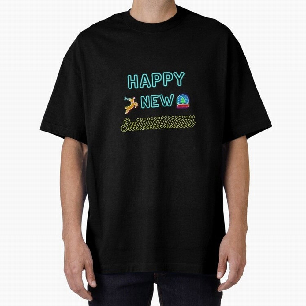Happy new suiiiii, Cr7 goal Oversized T-Shirt Bring International Match Energy to FIFA World Cup 2026 USA Canada Mexico Spirit, Featuring Argentina, Messi, Champion Mindset, Group Stage Buzz, Knockout Tension and Passionate Fan Culture; Ideal for