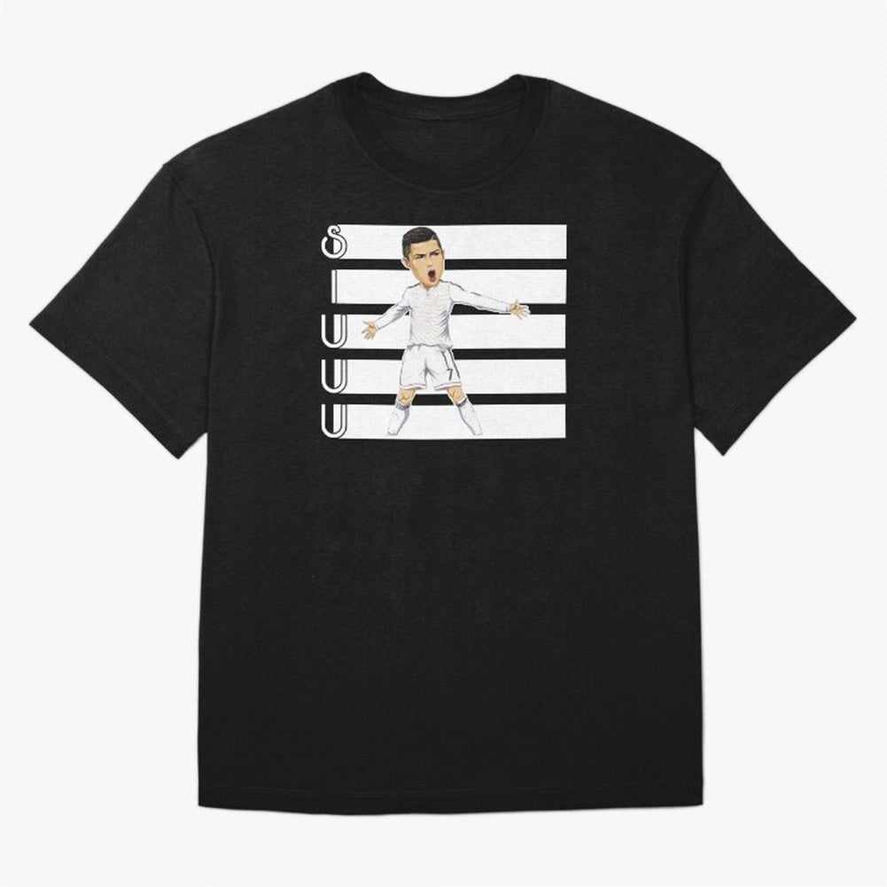 Siuuu Cristiano ronaldo goal Oversized T-Shirt Celebrate the Magic of Global Football Passion for FIFA World Cup 2026 USA Canada Mexico, Centered on Mbappe and Neymar, England, France and Netherlands, Global Supporter Spirit, Legendary Goals,