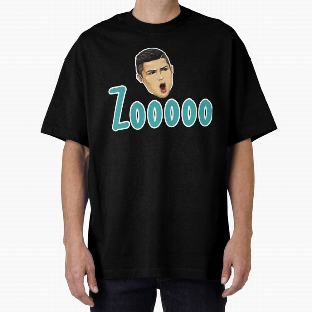 Zoooo funy CR7 goal suiii Oversized T-Shirt Represent Football Lovers during FIFA World Cup 2026 Group Stage Featuring Cristiano Ronaldo, Argentina, France and Brazil Energy, Football History, Final Match Energy, Crowd Noise and Once in a Lifetime