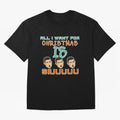 All i want for Christmas is siuuu CR7 Oversized T-Shirt Follow Every Goal of Global Football Passion for FIFA World Cup 2026 Group Stage, Driven by Messi, Neymar and Mbappe, Argentina, France and Brazil, Vintage Soccer Flavor, Modern Football