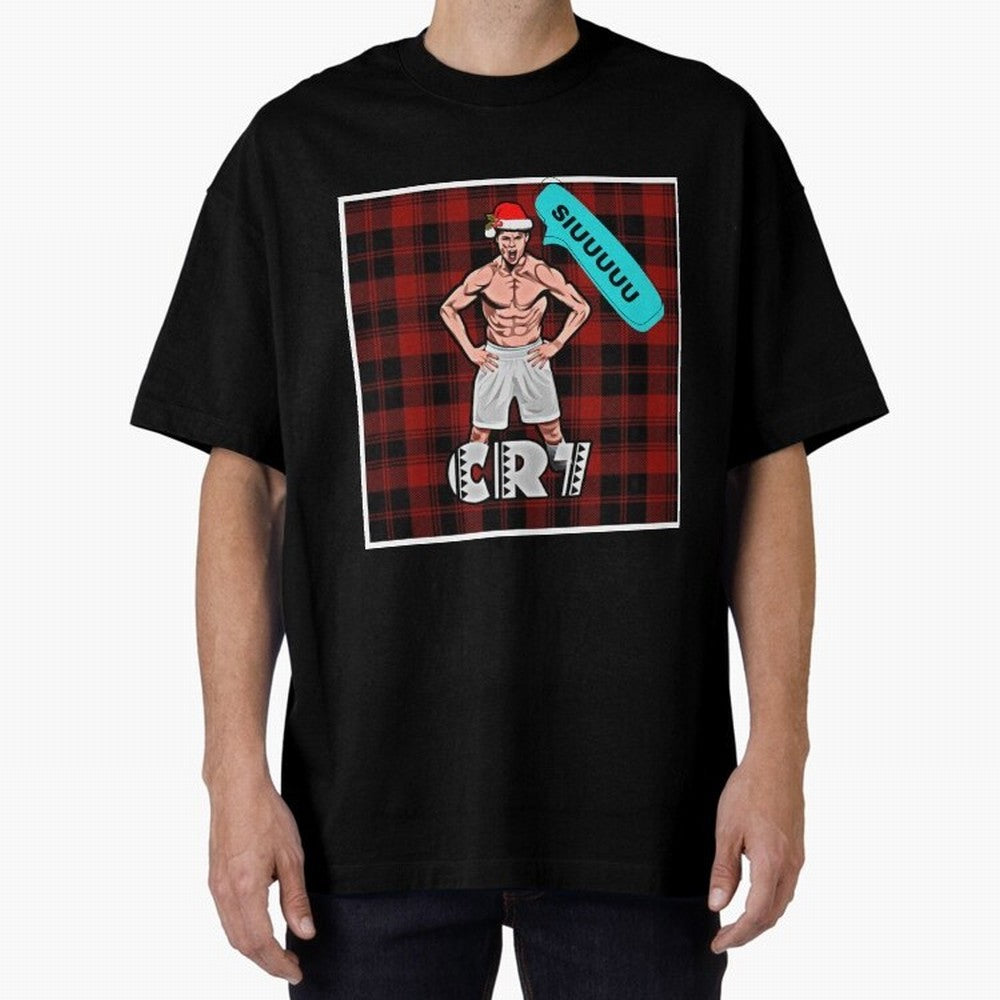 Siuuu Cristiano ronaldo goal Oversized T-Shirt Bring Retro Soccer Energy to Global Football Passion for FIFA World Cup 2026 Group Stage, Inspired by Mbappe, Spain and Netherlands, Soccer Culture, Superstar Moments, National Team Dreams and