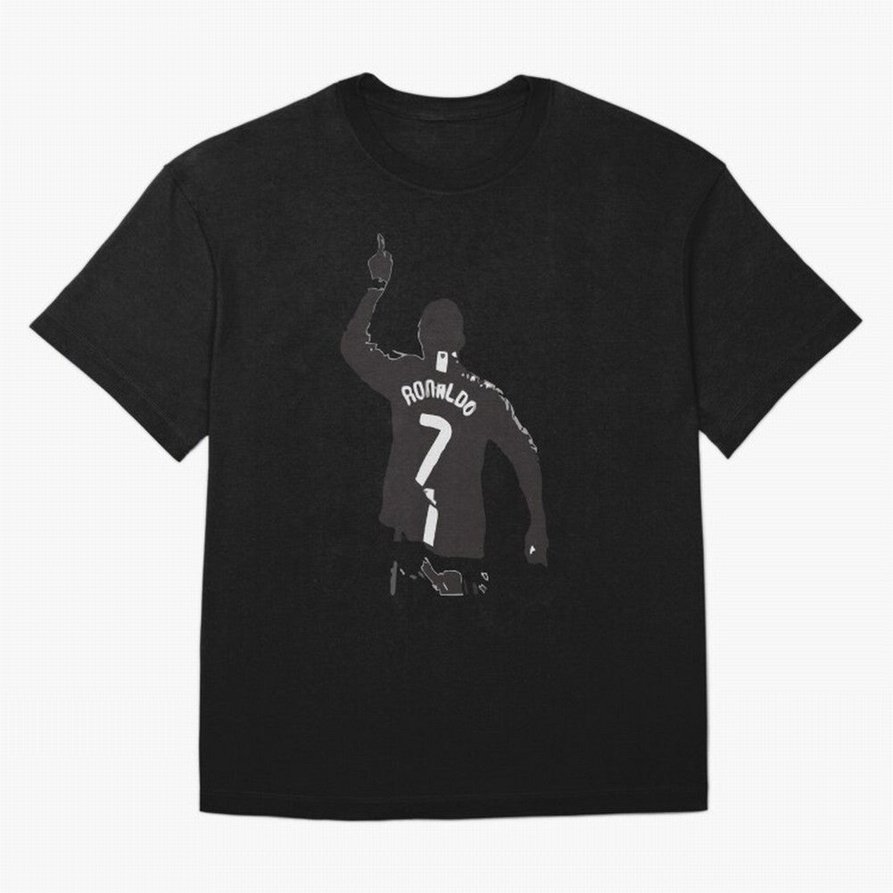 Cristiano Ronaldo 1 Oversized T-Shirt Experience the Global Stage of FIFA World Cup 2026 USA Canada Mexico Capturing Messi and Cristiano Ronaldo, Brazil, Portugal and Argentina Energy, Fan Favorite Moments, National Team Passion, Big Match Drama