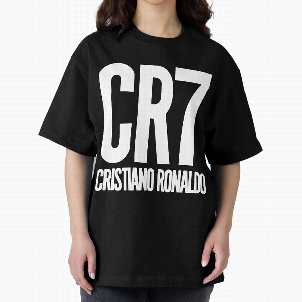 CR7 Cristiano Ronaldo Oversized T-Shirt Bring Retro Soccer Energy to the FIFA World Cup 2026 Journey through Neymar Highlights, Germany Pride, Soccer Culture, Superstar Moments, National Team Dreams and Competitive Fire; Created for Match Day