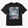 Cristiano Ronaldo Oversized T-Shirt Show Fan Pride Across FIFA World Cup 2026 USA Canada Mexico Driven by Neymar, Portugal, Spain and Germany Energy, Stadium Chants, National Pride, Trophy Dreams and Unforgettable Football Memories; Perfect for