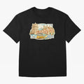 Vintage Tram Lisbon Illustration Oversized T-Shirt Join the FIFA World Cup 2026 Journey through Neymar Highlights, Brazil Pride, Stadium Memories, Football Loyalty, International Chants and Championship Tradition; Created for Match Day Parties,