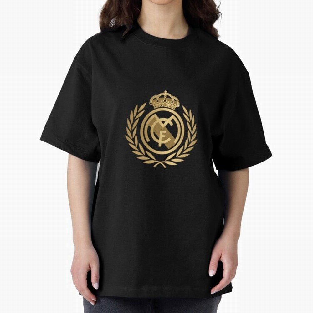 REAL MADRID GOLDEN Oversized T-Shirt Stand with FIFA World Cup 2026 Group Stage Spirit, with Germany, Neymar, Classic Soccer Heritage, Championship Pressure, Fan Loyalty and International Pride; Built for Supporters Chasing Trophy Dreams, Final