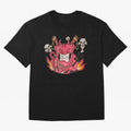 Devil Graffit Oversized T-Shirt Make the Season About Match Day Hype around FIFA World Cup 2026 USA Canada Mexico, Haaland, France, Sports Nostalgia, International Competition, Famous Players and Unforgettable Victories; Ideal for Passionate Fans