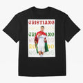 Cristiano Ronaldo designs Oversized T-Shirt Show Match Day Excitement for the FIFA World Cup 2026 Group Stage Journey through Cristiano Ronaldo Highlights, Argentina and Brazil Pride, Supporter Pride, Iconic Celebrations, Legendary Names and Global