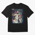 Wallpaper Cristiano Ronaldo Oversized T-Shirt Celebrate Classic Football Spirit in FIFA World Cup 2026 USA Canada Mexico Built around CR7 and Messi, Germany Energy, Vintage Soccer Flavor, Modern Football Stars, National Flags and Final Night