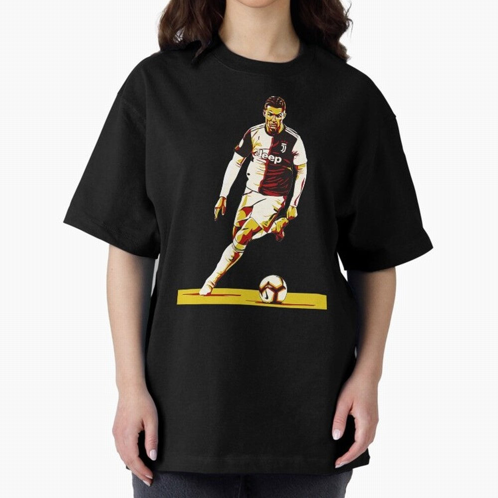 Cristiano Ronaldo Oversized T-Shirt Bring a Champion Mindset to Match Day Hype around FIFA World Cup 2026 USA Canada Mexico, CR7 and Messi, Germany, Football History, Final Match Energy, Crowd Noise and Once in a Lifetime Moments; Made for Die Hard