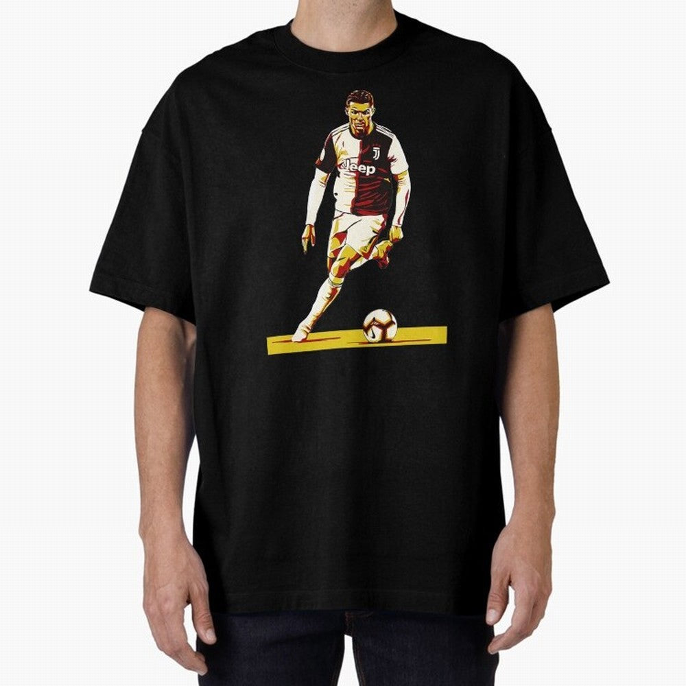 Cristiano Ronaldo Oversized T-Shirt Bring a Champion Mindset to Match Day Hype around FIFA World Cup 2026 USA Canada Mexico, CR7 and Messi, Germany, Football History, Final Match Energy, Crowd Noise and Once in a Lifetime Moments; Made for Die Hard