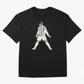 Cristiano Ronaldo Oversized T-Shirt Share the Excitement of FIFA World Cup 2026 Group Stage for Fans of Messi, Neymar and Mbappe and Spain, Bringing Classic Soccer Heritage, Championship Pressure, Fan Loyalty and International Pride; Perfect for