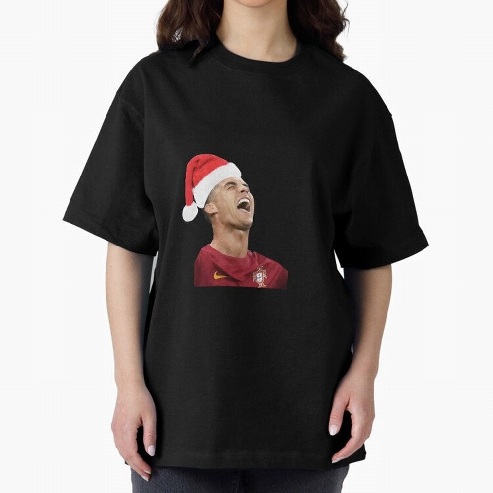 cristiano ronaldo siuuu meme Oversized T-Shirt Bring Bold Fan Energy to Match Day Hype around FIFA World Cup 2026, Messi, Netherlands, Football Festival Excitement, Trophy Ambitions, Country Rivalries and Star Player Buzz; Great for Supporters Who