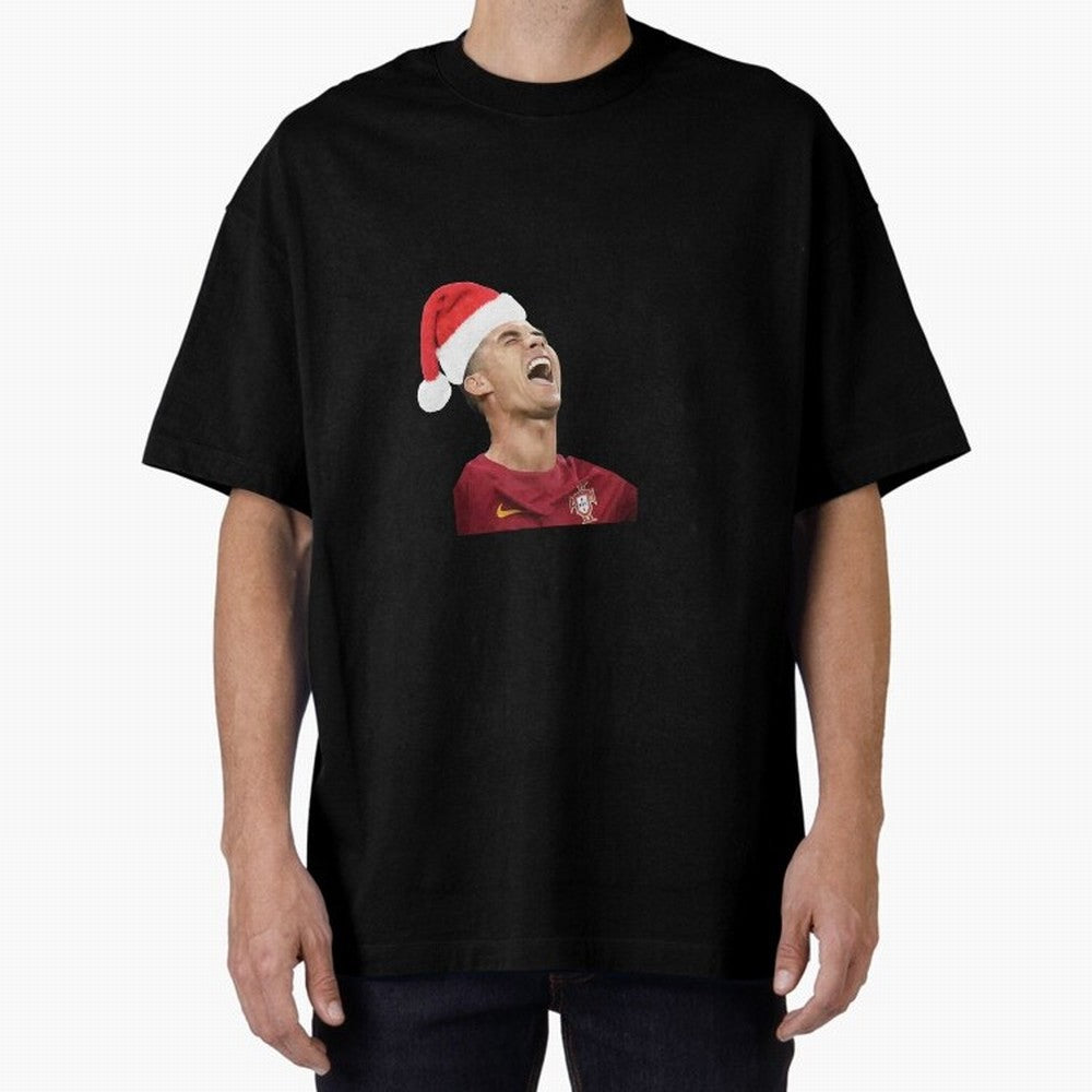 cristiano ronaldo siuuu meme Oversized T-Shirt Bring Bold Fan Energy to Match Day Hype around FIFA World Cup 2026, Messi, Netherlands, Football Festival Excitement, Trophy Ambitions, Country Rivalries and Star Player Buzz; Great for Supporters Who