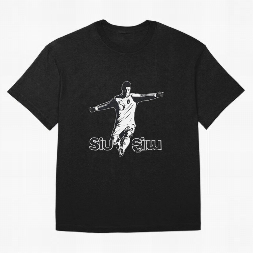CR7 SIUU Oversized T-Shirt Bring Stadium Energy to FIFA World Cup 2026 for Fans of Neymar and Germany, Bringing Stadium Chants, National Pride, Trophy Dreams and Unforgettable Football Memories; Created for Match Day Parties, Soccer Gifts, Fan