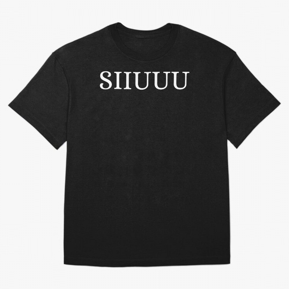 Cristiano Ronaldo SIIUUU Funny Oversized T-Shirt Support Your Favorite Stars during Match Day Hype around FIFA World Cup 2026, Mbappe and Neymar, Argentina, France and Brazil, Goal Celebration Energy, Supporter Heritage, Football Icons and