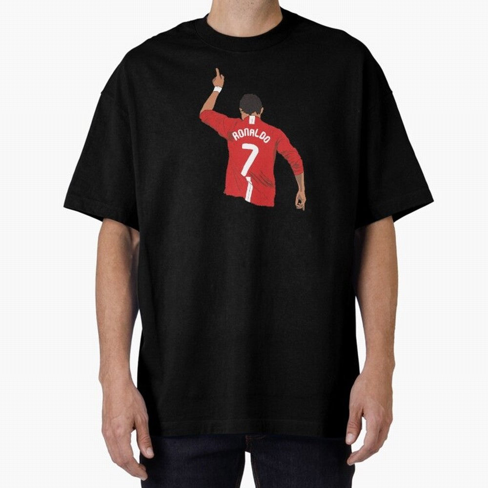 Cristiano Ronaldo MUFC Oversized T-Shirt Relive Global Football Passion for FIFA World Cup 2026, Inspired by Neymar, Haaland and Cristiano Ronaldo, Spain and Netherlands, Match Day Excitement, Supporter Culture, Golden Goals and Global Football