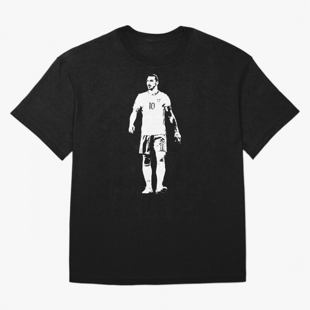 Zlatan-Ibra Oversized T-Shirt Share the Excitement of Match Day Hype around FIFA World Cup 2026 USA Canada Mexico, Messi, Neymar and Mbappe, Spain and Netherlands, Sports Nostalgia, International Competition, Famous Players and Unforgettable
