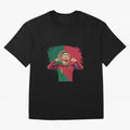 Cristiano Ronaldo CR7 T-shirt Design Oversized T-Shirt Celebrate Global Passion for the FIFA World Cup 2026 Journey through CR7 Highlights, Argentina, France and Brazil Pride, Championship Spirit, Famous Goals, Roaring Crowds and International