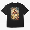 Cristiano Ronaldo Oversized T-Shirt Mark FIFA World Cup 2026 Spirit, Celebrating England, France and Netherlands, Messi, CR7 and Mbappe, Goal Celebration Energy, Supporter Heritage, Football Icons and Worldwide Tournament Joy; Perfect for