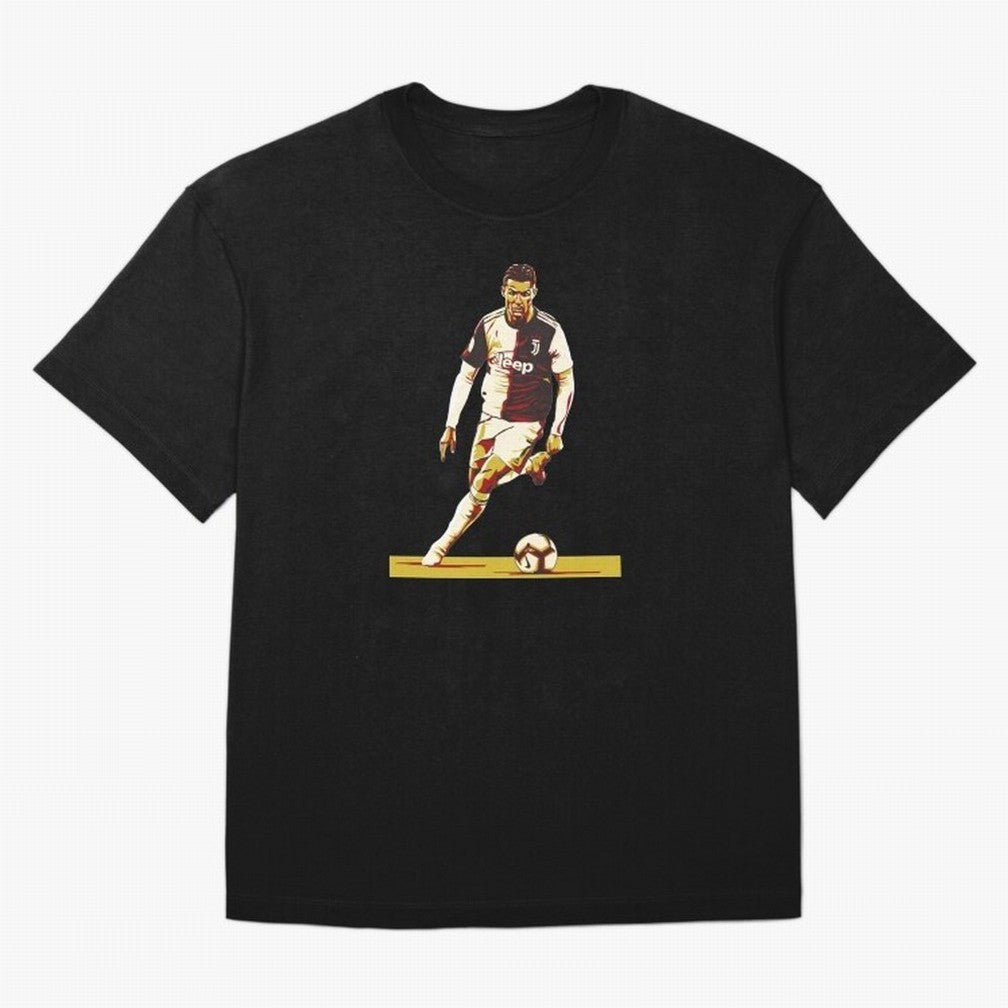 Ronaldo Oversized T-Shirt Relive FIFA World Cup 2026 USA Canada Mexico for Fans of Mbappe and Neymar and Brazil, Portugal and Argentina, Bringing Goal Celebration Energy, Supporter Heritage, Football Icons and Worldwide Tournament Joy; Ideal for