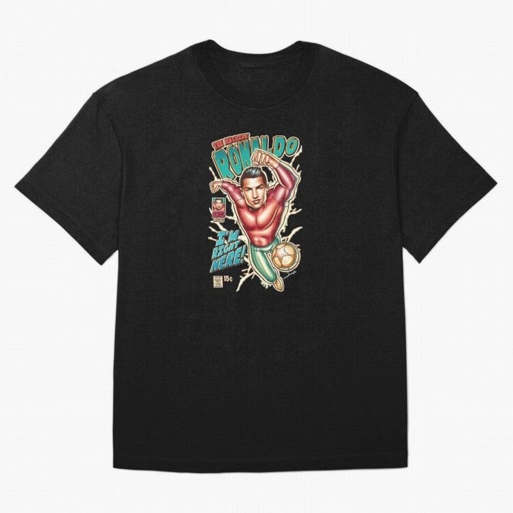 The Machine Ronaldo Oversized T-Shirt Feel the FIFA World Cup 2026 USA Canada Mexico Journey through Cristiano Ronaldo, Haaland and CR7 Highlights, France and Portugal Pride, Soccer Culture, Superstar Moments, National Team Dreams and Competitive