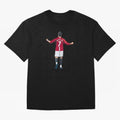 Legend Cristiano Ronaldo Oversized T-Shirt Show Championship Spirit for FIFA World Cup 2026 Group Stage with Mbappe, France and Portugal Energy, Football Passion, Legendary Performances, Festival Vibes and Supporter Community; Great for Supporters