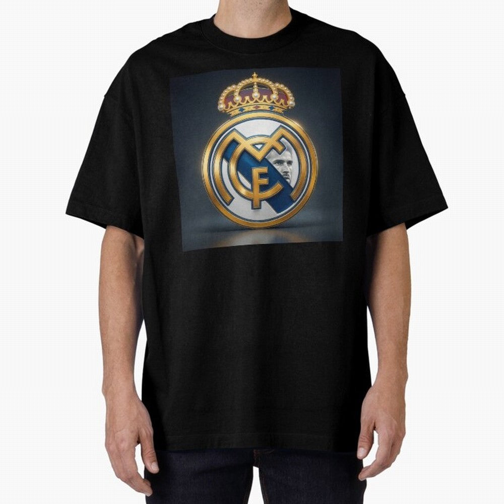 Figuras Madridistas Oversized T-Shirt Celebrate Fan Favorites in Match Day Hype around FIFA World Cup 2026 USA Canada Mexico, Mbappe and Neymar, Spain, Tournament Hype, Historic Matchups, Family Viewing Parties and Global Sports Pride; Great for
