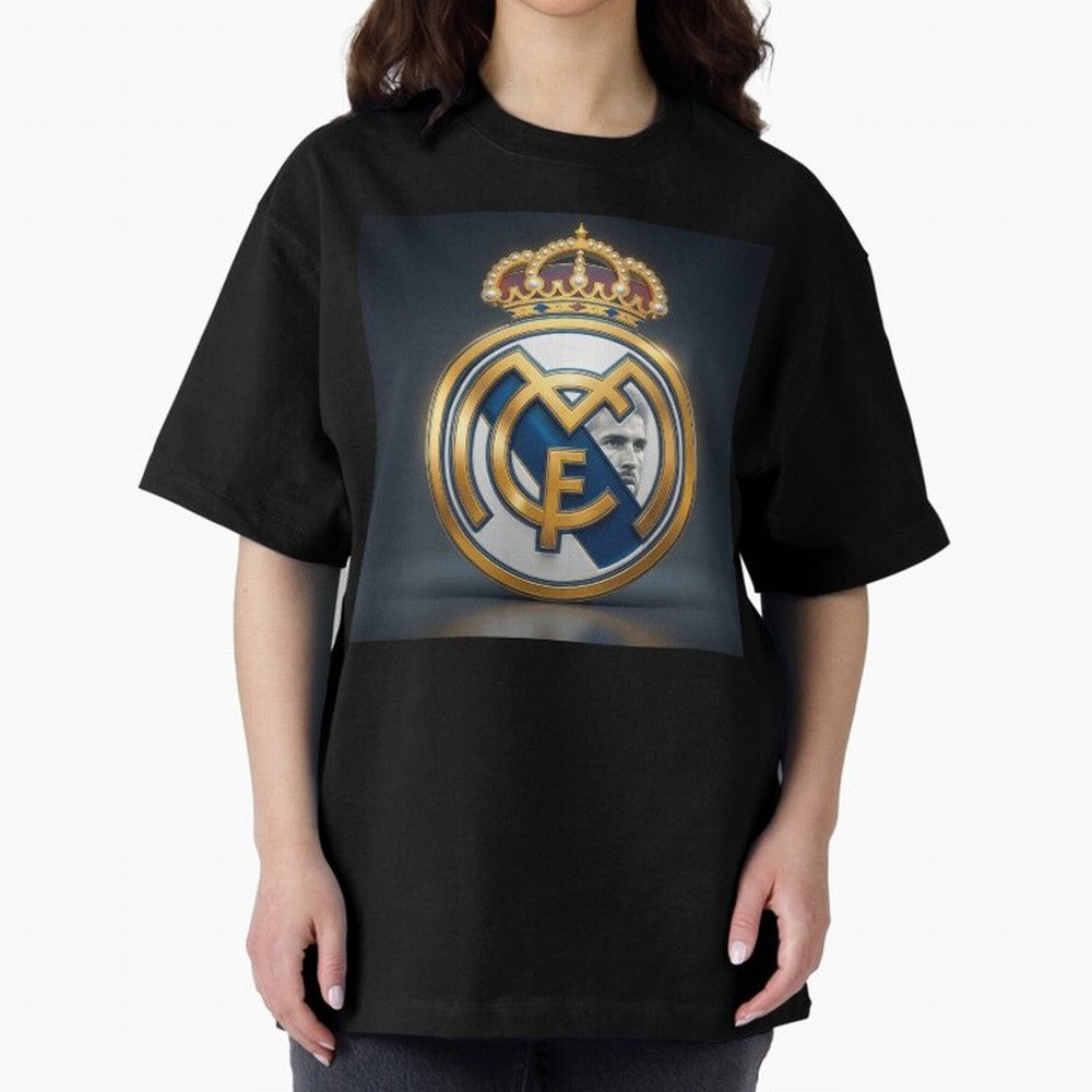 Figuras Madridistas Oversized T-Shirt Celebrate Fan Favorites in Match Day Hype around FIFA World Cup 2026 USA Canada Mexico, Mbappe and Neymar, Spain, Tournament Hype, Historic Matchups, Family Viewing Parties and Global Sports Pride; Great for