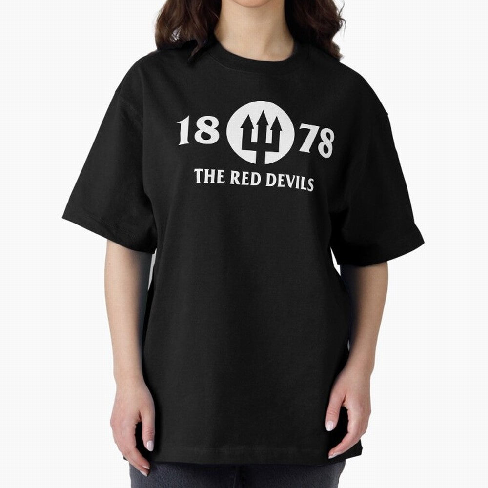 Manchester United The Red Devils Oversized T-Shirt Bring a Champion Mindset to FIFA World Cup 2026 Inspired by Haaland and Mbappe, Argentina Energy, Football Passion, Legendary Performances, Festival Vibes and Supporter Community; Ideal for Fans