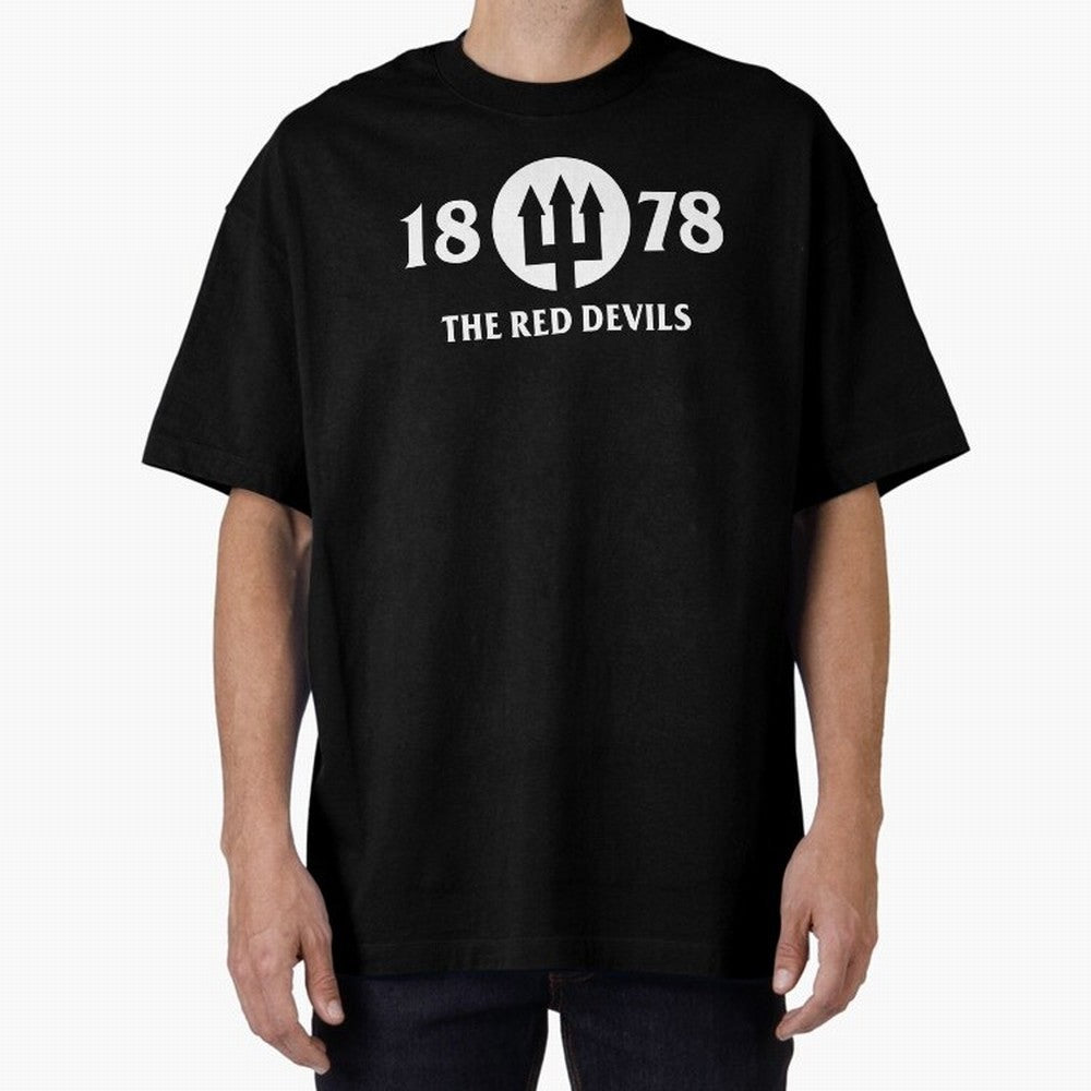 Manchester United The Red Devils Oversized T-Shirt Bring a Champion Mindset to FIFA World Cup 2026 Inspired by Haaland and Mbappe, Argentina Energy, Football Passion, Legendary Performances, Festival Vibes and Supporter Community; Ideal for Fans