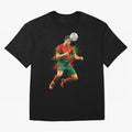 Cristiano Ronaldo Football Legend Oversized T-Shirt Turn Football Passion into the FIFA World Cup 2026 USA Canada Mexico Journey through Mbappe and Neymar Highlights, Brazil, Portugal and Argentina Pride, Classic Soccer Heritage, Championship