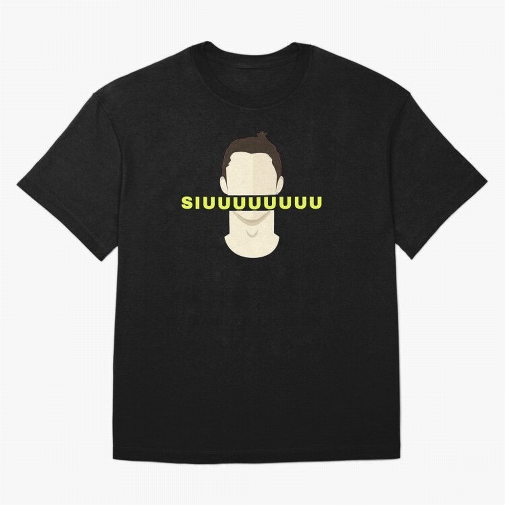CR7 siuuu funny Oversized T-Shirt Feel the FIFA World Cup 2026 USA Canada Mexico Journey through Messi, CR7 and Mbappe Highlights, Portugal, Spain and Germany Pride, Soccer Culture, Superstar Moments, National Team Dreams and Competitive Fire;