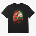 Cristiano Ronaldo Football Legend Oversized T-Shirt Relive the FIFA World Cup 2026 Journey through Haaland and Mbappe Highlights, England Pride, Retro Football Energy, Iconic Rivalries, Trophy Chase Drama and Stadium Atmosphere; Made for Collectors