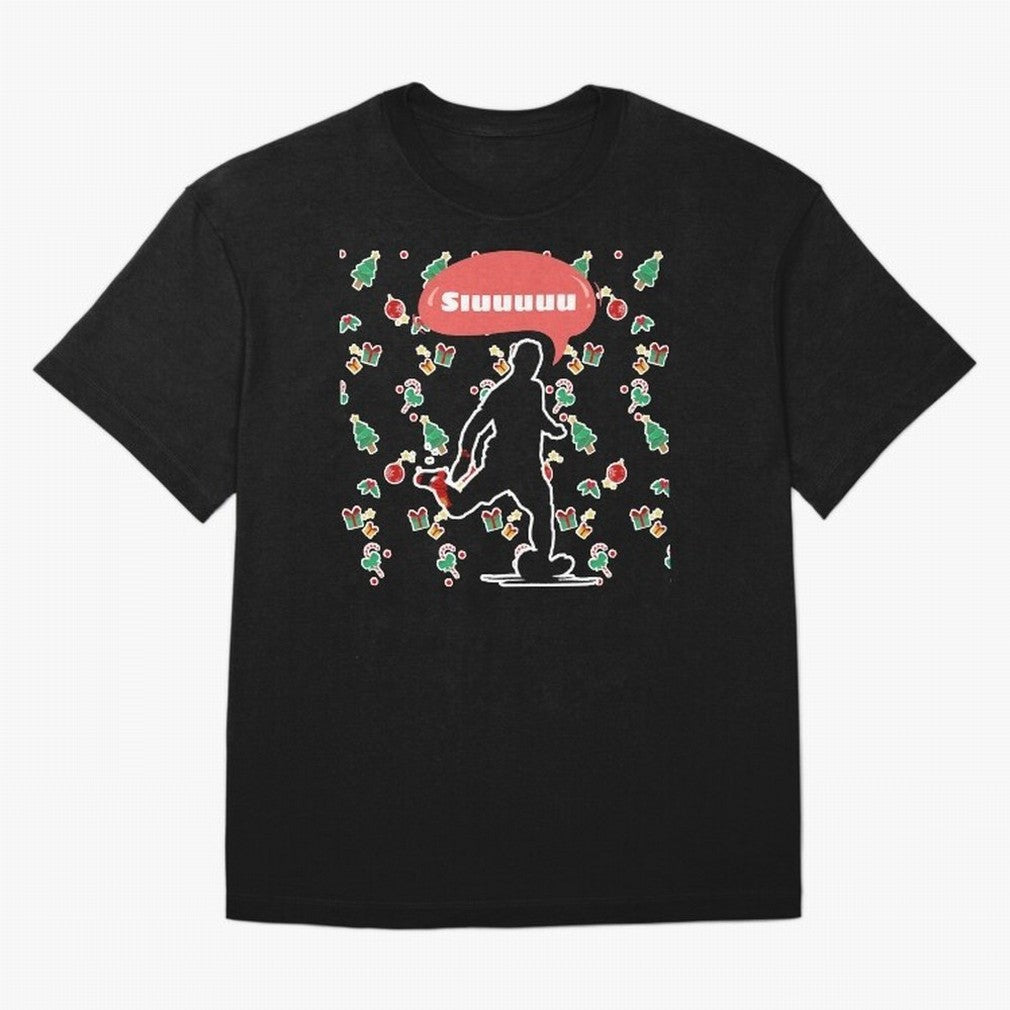 Christmas siuuu CR7 goal Oversized T-Shirt Enjoy the Biggest Football Party of FIFA World Cup 2026 for Fans of Mbappe and Argentina, France and Brazil, Bringing Soccer Culture, Superstar Moments, National Team Dreams and Competitive Fire; Perfect