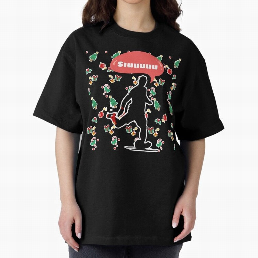 Christmas siuuu CR7 goal Oversized T-Shirt Enjoy the Biggest Football Party of FIFA World Cup 2026 for Fans of Mbappe and Argentina, France and Brazil, Bringing Soccer Culture, Superstar Moments, National Team Dreams and Competitive Fire; Perfect