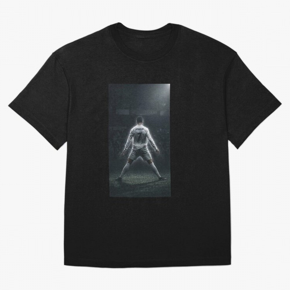 Cristiano Ronaldo Oversized T-Shirt Show Your Love for FIFA World Cup 2026 USA Canada Mexico Inspired by Mbappe, England, France and Netherlands Energy, Football Passion, Legendary Performances, Festival Vibes and Supporter Community; Great for