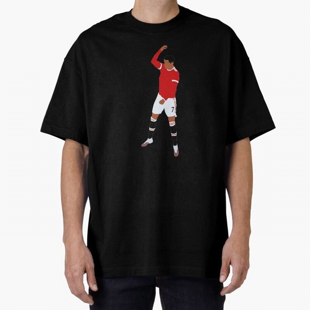 Cristiano Ronaldo Oversized T-Shirt Support the Legends of FIFA World Cup 2026 USA Canada Mexico Built around Messi and Cristiano Ronaldo, France Energy, Soccer Culture, Superstar Moments, National Team Dreams and Competitive Fire; Built for